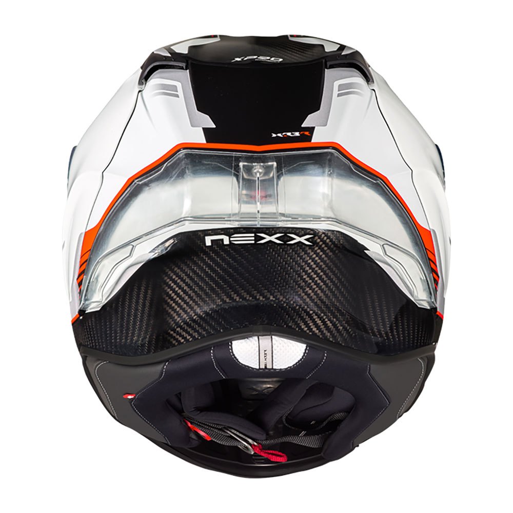 NEXX X.R3R Carbon (White/Red) Helmet - closeout