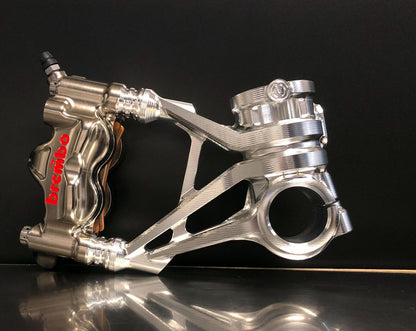 Motocorse 108mm (SBK Style) Billet Fork Lowers (Caliper mounts) for Showa Forks for Ducati Pangiale / Streetfighter V4 / V2 models
