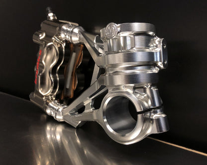 Motocorse 108mm (SBK Style) Billet Fork Lowers (Caliper mounts) for Showa Forks for Ducati Pangiale / Streetfighter V4 / V2 models