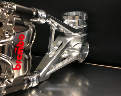 Motocorse 108mm (SBK Style) Billet Fork Lowers (Caliper mounts) for Showa Forks for Ducati Pangiale / Streetfighter V4 / V2 models