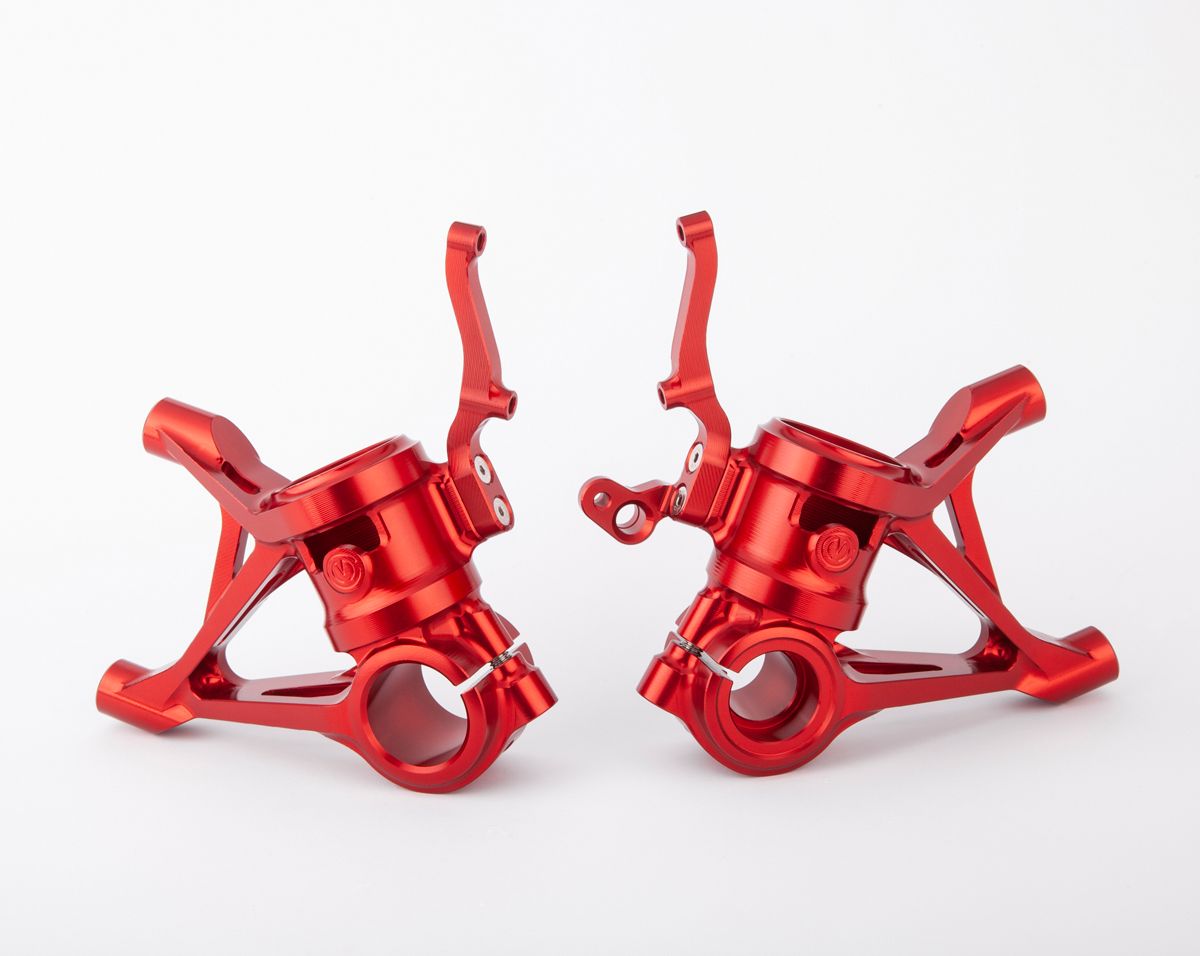 Motocorse 100mm (OE) Billet Fork Lowers (Caliper mounts) for Marzocchi Forks for MV Agusta 3 cylinder Models