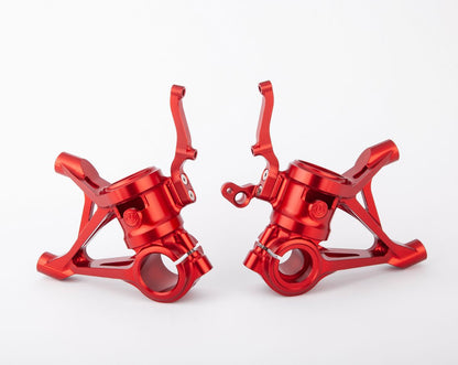 Motocorse 100mm (OE) Billet Fork Lowers (Caliper mounts) for Marzocchi Forks for MV Agusta 3 cylinder Models