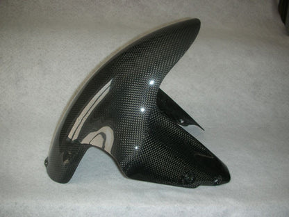 CARBONVANI - DUCATI 848 / 1098 & 1198 CARBON FIBER FRONT MUDGUARD (2007-13)