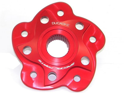 DBK Special Parts (Ducabike) Solid Color 5 Hole Rear Sprocket Hub Flange Carrier for the Ducati 749/916/996/998  Monster 796/1100/S2R/S4R/S4RS  Hypermotard 796/1100/821/939  and Multistrada 1000/1100