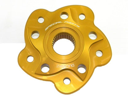 DBK Special Parts (Ducabike) Solid Color 5 Hole Rear Sprocket Hub Flange Carrier for the Ducati 749/916/996/998  Monster 796/1100/S2R/S4R/S4RS  Hypermotard 796/1100/821/939  and Multistrada 1000/1100