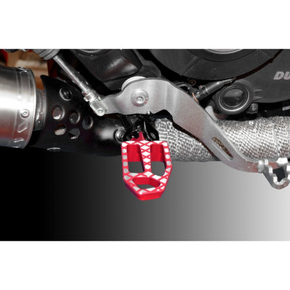 DBK Special Parts (Ducabike) "ADVENTURE" Passenger Footpegs for Ducati