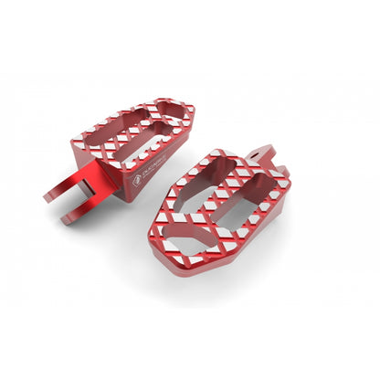 DBK Special Parts (Ducabike) "ADVENTURE" Passenger Footpegs for Ducati