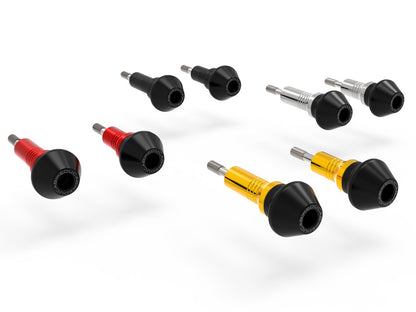 DBK Special Parts (Ducabike) Frame Slider Kit for Ducati Streetfighter V4 - Round Slider