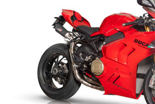 QD Exhaust Twin GUNSHOT DARK MATTER Semi-Full Exhaust for the Ducati Panigale / Streetfighter V4 (Euro5) (21-24)