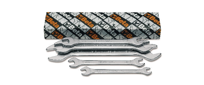 Beta Tools Model 55  As/5-5 Double Open End Wrenches in Box