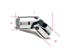 Beta Tools Model 910  B/Sn13mm-Swivel End Bi-Hexagon Sockets