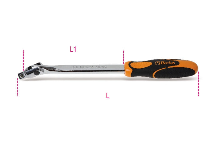 Beta Tools Model 910  36A-3/8' Drive Swivel Handle