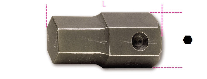 Beta Tools Model 727  Es32-36mm-Impact Hexagon Bits 36 mm