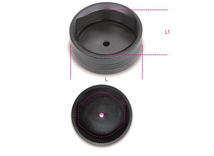 Beta Tools Model 970  Ot65mm-Oval Impact Sockets