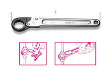 Beta Tools Model 120  12mm-Ratchet Opening Single Ended Wrenches