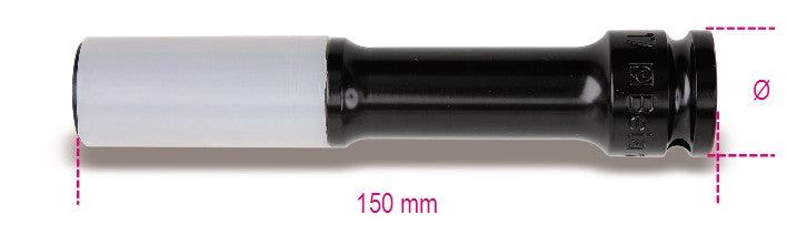 Beta Tools Model 720  Lpl21-Impact Sockets Long Wheel Nuts