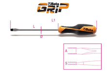Beta Tools Model 1260  3.5X75mm-Screwdrivers Slotted Head