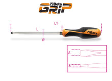 Beta Tools Model 1260  E 6.5mm-Screwdrivers Hexagon Bolsters