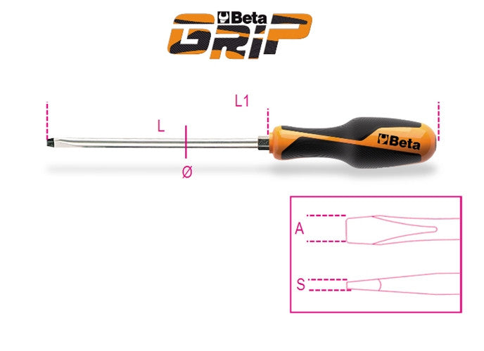 Beta Tools Model 1260  E 12mm-Screwdrivers Hexagon Bolsters