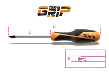 Beta Tools Model 1262  Ph0X100-Screwdrivers Cross Head Philips