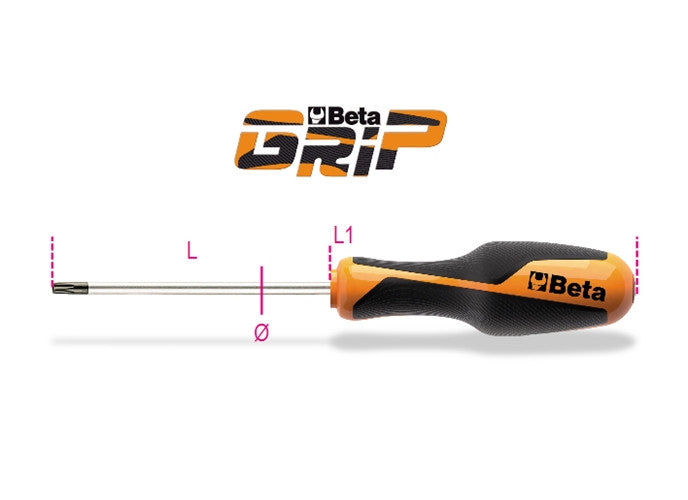 Beta Tools Model 1268  Rtx9-Screwdrivers Rtx with Handles