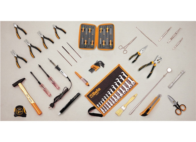 Beta Tools Model 2032  El/A-Case with 57Pcs for Electronic