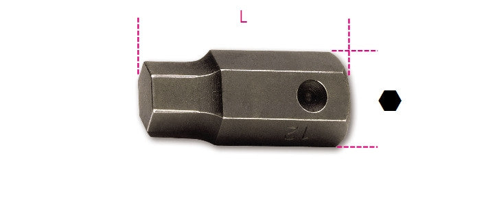 Beta Tools Model 727  Es16-10mm-Impact Hexagon Bits 16 mm