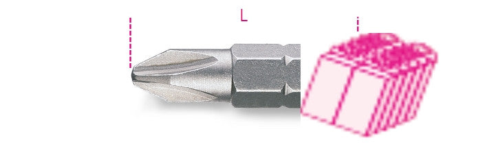 Beta Tools Model 861  Ph/C0-Bits for Cross Head Ph Screws