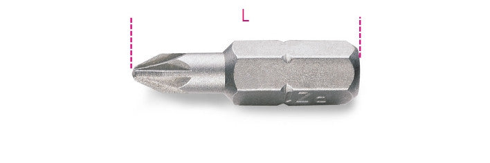 Beta Tools Model 861  Pz1-Bits for Cross Head Pz Screws