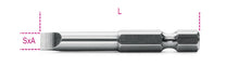 Beta Tools Model 862  Lp1.2X6.5mm-Bits for Slotted Head Screws