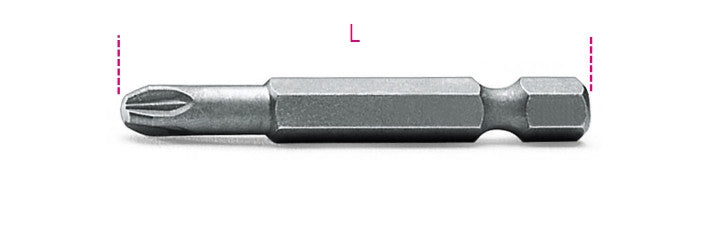 Beta Tools Model 862  Pz2-Bits for Cross Head Pz Screws