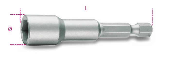 Beta Tools Model 862  F5.5mm-Magnetic Bits Hexagon Sockets
