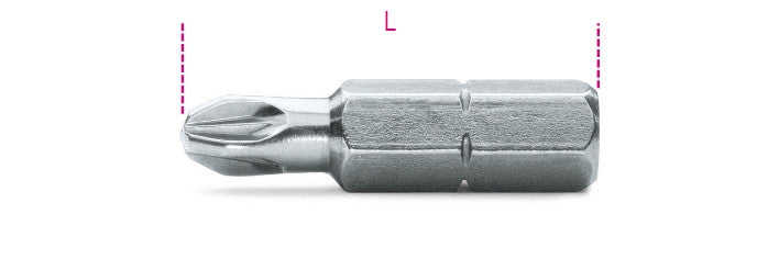 Beta Tools Model 866  Pz2-Bits for Cross Head Pz Screws