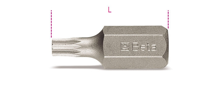 Beta Tools Model 867  Xzn5-Bits with Xzn Profile