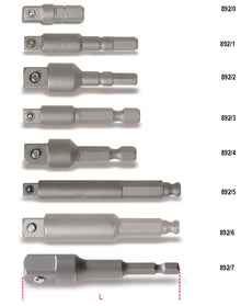 Beta Tools Model 892  3-Adaptors for Drivers
