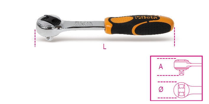 Beta Tools Model 900  55-1/4' Reversible Ratchet 48 Teeth