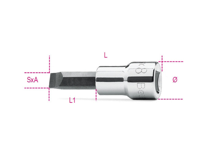 Beta Tools Model 910  Lp1 2X6 5-Socket Drivers Slotted