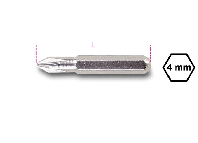 Beta Tools Model 1256  Ph00-Bits for Phillips Screws