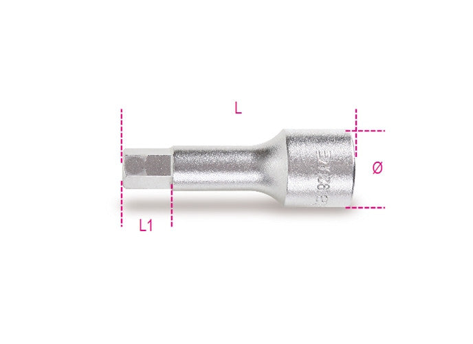 Beta Tools Model 920  Me8mm-Socket Drivers for Hexagon Screws