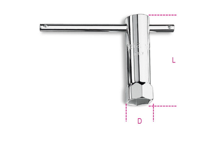 Beta Tools Model 955  16-Tubular Spark-Plug Wrench