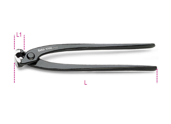 Beta Tools Model 1098  190mm-Construction Worker's Pincers