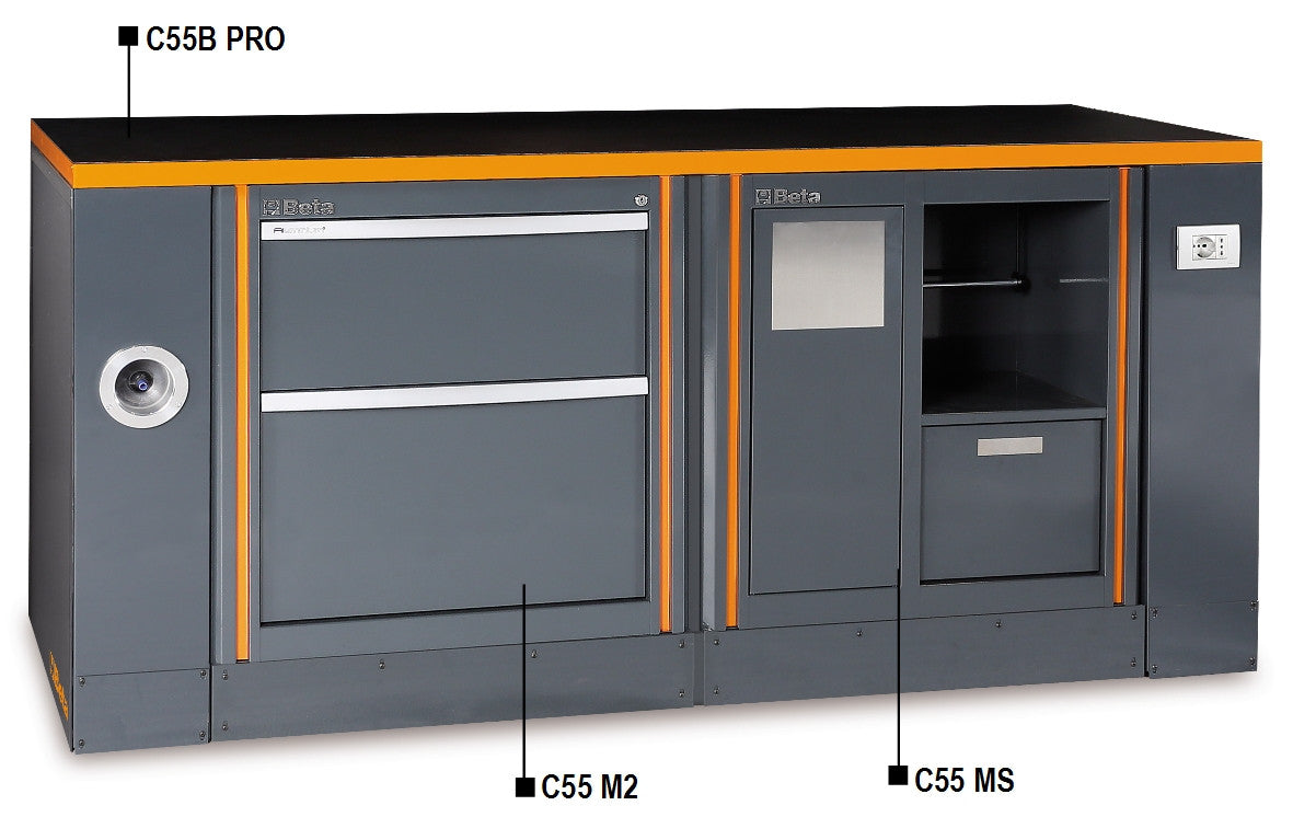 Beta Tools Model C55  B-Pro/6-Workbench & Module M2 + Ms