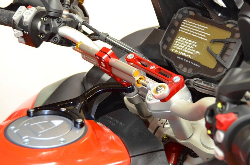 DBK Special Parts (Ducabike) Steering Damper Mount Kit for the 2015+ Ducati Multistrada 1260 / 1200 / 950