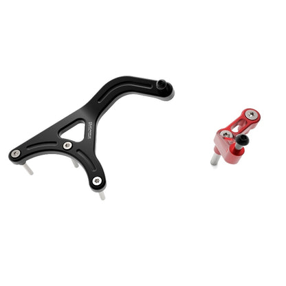 DBK Special Parts (Ducabike) Steering Damper Mount Kit for the Ducati Multistrada (2010-2014)