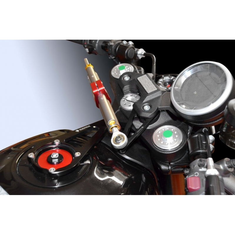 DBK Special Parts (Ducabike) Steering Damper Mount for the Ducati Scrambler Cafe Racer