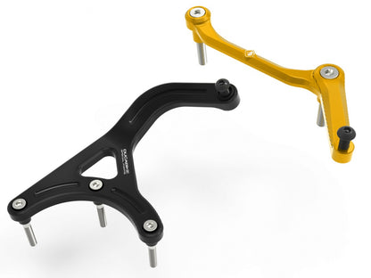 DBK Special Parts (Ducabike) Steering Damper Mount Kit for the Ducati Multistrada V4 Pikes Peak