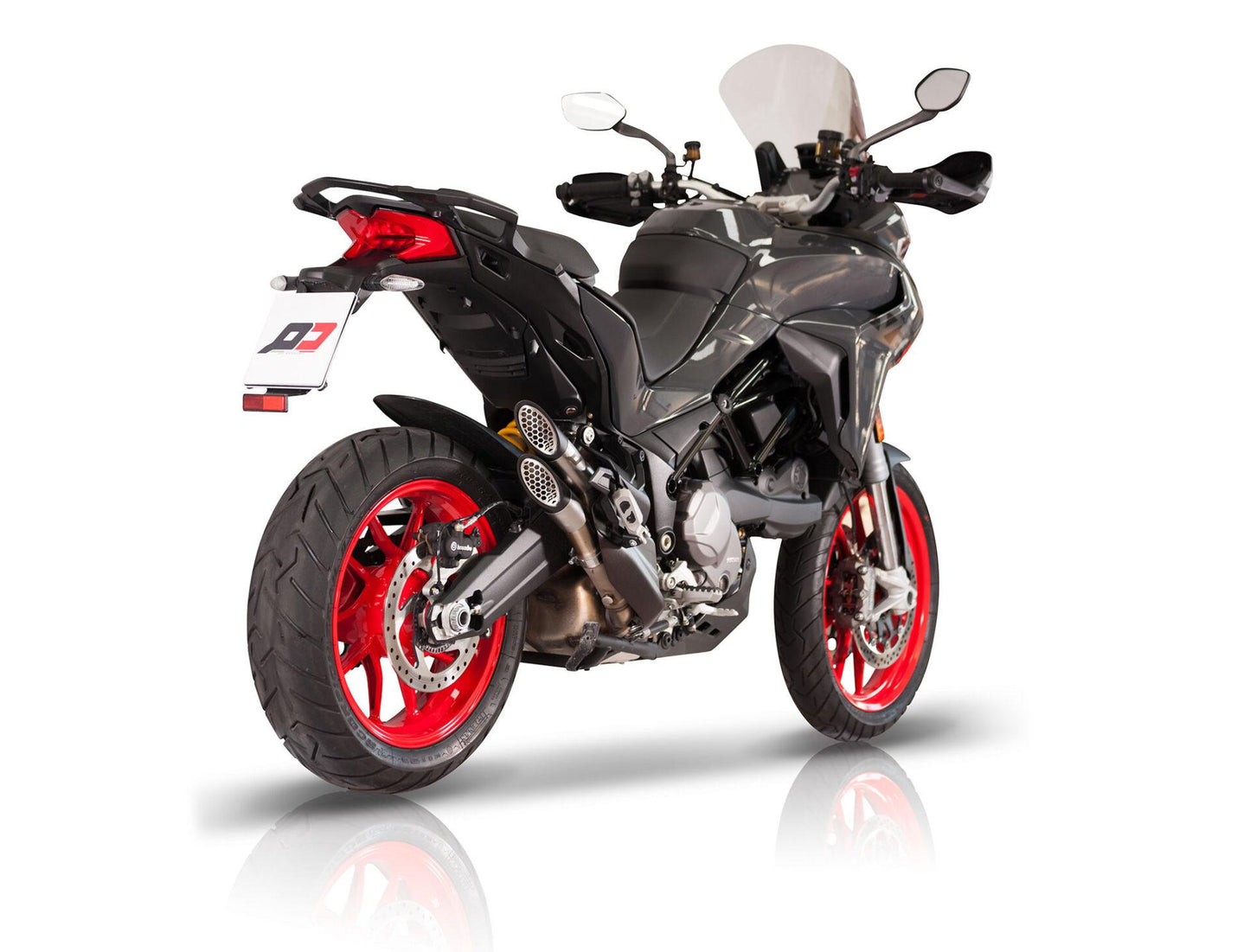 QD Exhaust POWER-GUN Slip-on Exhaust - DUCATI MULTISTRADA V2