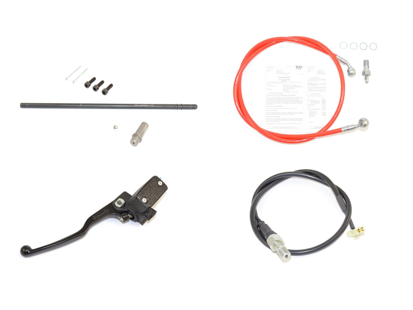DBK Special Parts (Ducabike) Hydraulic Clutch Conversion Kit for the 2015-2017 Ducati Monster 821 (2015-2016 in Europe)