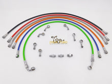 Fren Tubo Carbotech Carbon Fiber, Kevlar or Stainless Complete ABS Brake Line Kit for the Honda CBR500R (13-15)