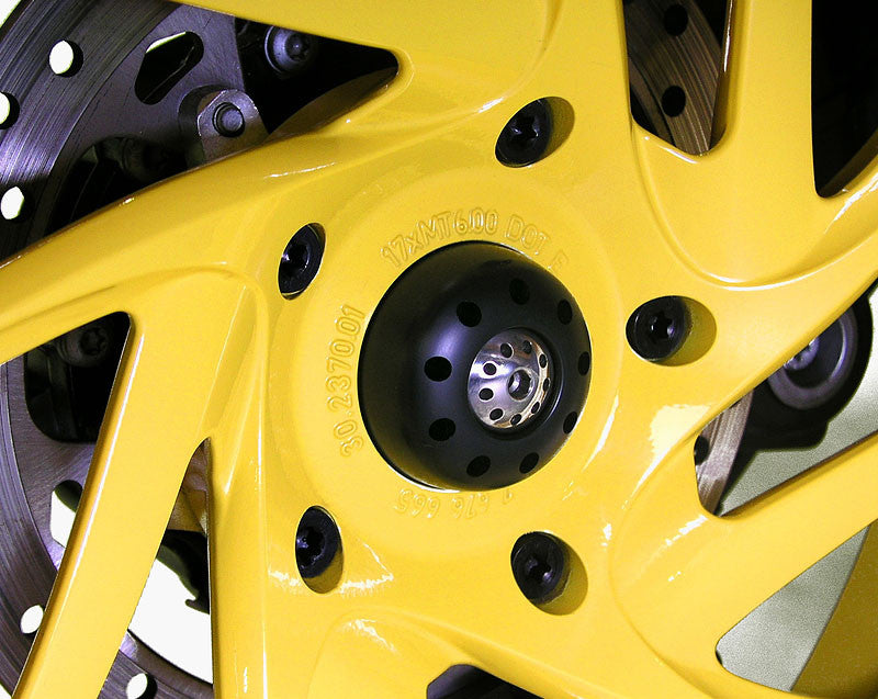 Motocorse Titanium and Delrin Rear axle Slider for BMW models